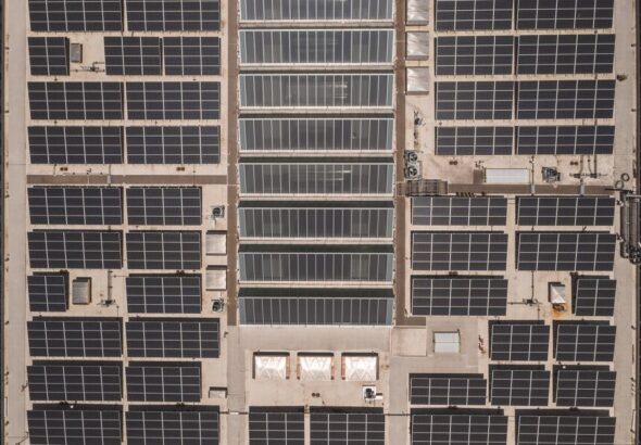 paneles solares industriales
